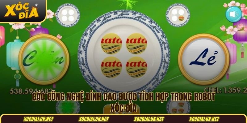 Các công nghệ đỉnh cao được tích hợp trong robot xóc đĩa