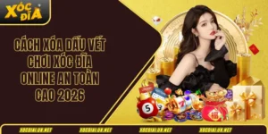 Cách xóa dấu vết chơi xóc đĩa online