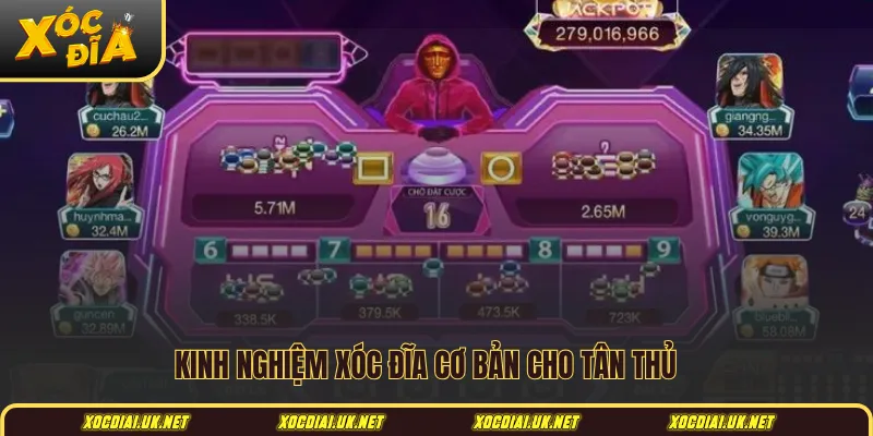 Kinh nghiệm xóc đĩa cơ bản cho tân thủ