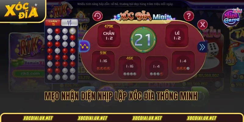 Mẹo nhận diện nhịp lặp xóc đĩa thông minh