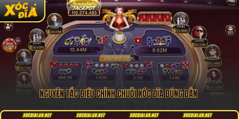 Nguyên tắc điều chỉnh chuỗi xóc đĩa đúng đắn