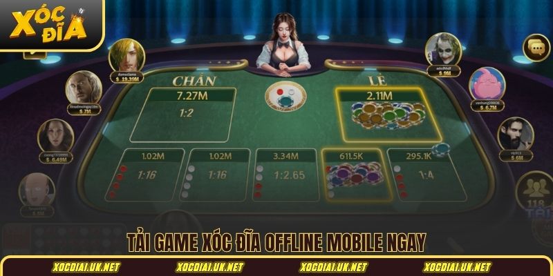 Tải game xóc đĩa offline mobile ngay