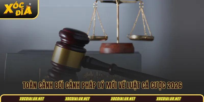 Toàn cảnh bối cảnh pháp lý mới về luật cá cược 2026