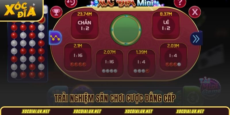 Trải nghiệm sân chơi cược đẳng cấp