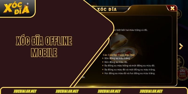 Xóc đĩa offline mobile