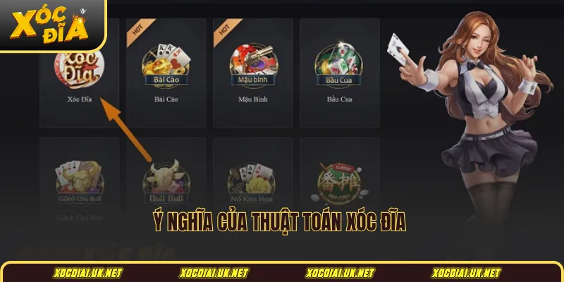 Ý nghĩa của thuật toán xóc đĩa